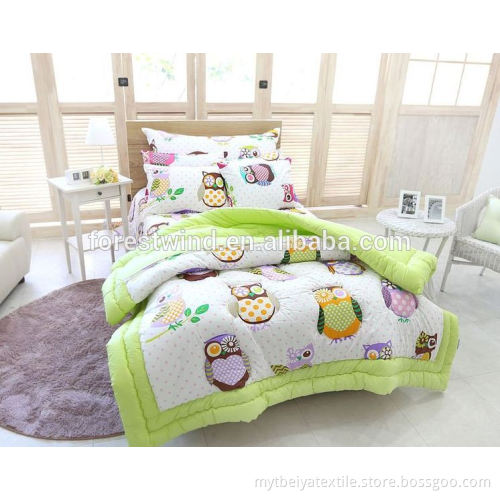 100% Cotton Cheap Cute Baby Bedding Set